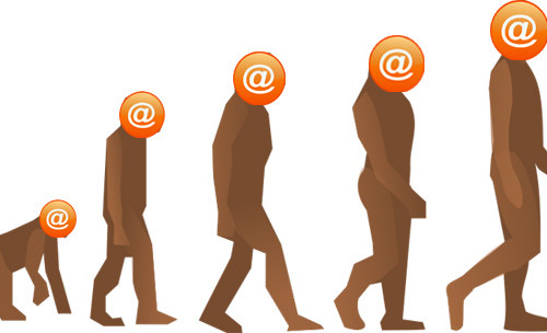 evolution of email