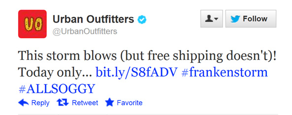 urban outfitters twitter