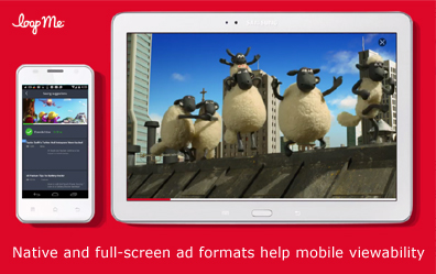 Native and full-screen ad formats help mobile viewability