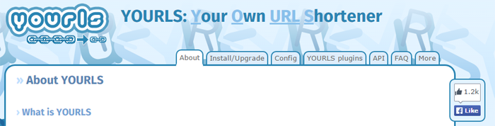 yourls free url shortener