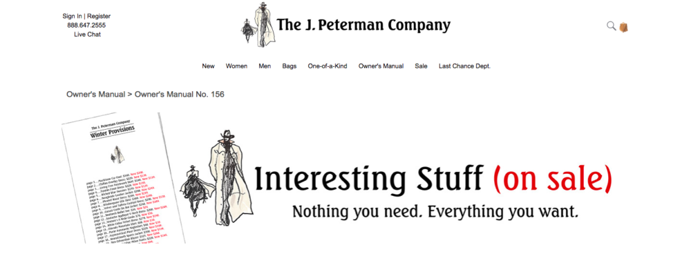 The J Peterman Company