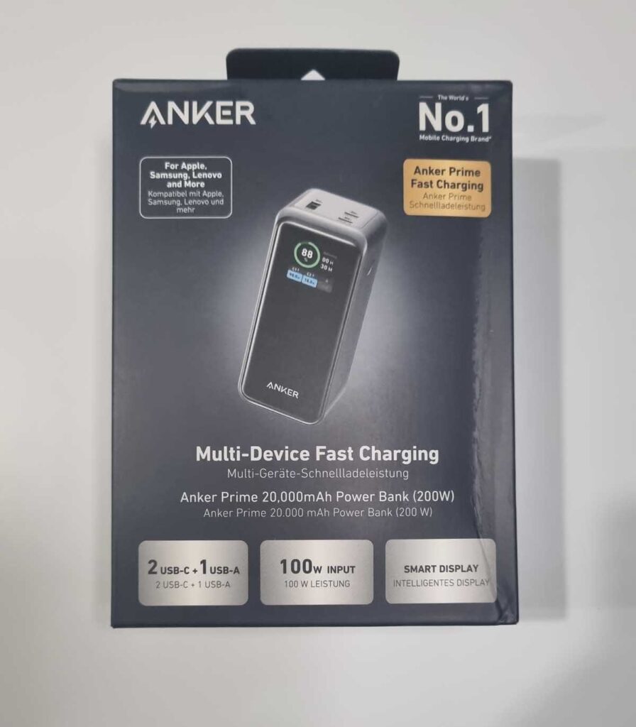 Anker Prime Power Bank review